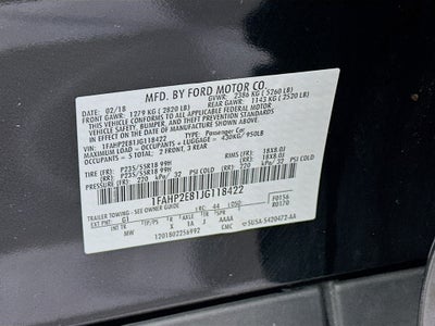 2018 Ford Taurus SEL