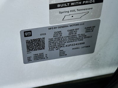 2023 GMC Acadia SLE