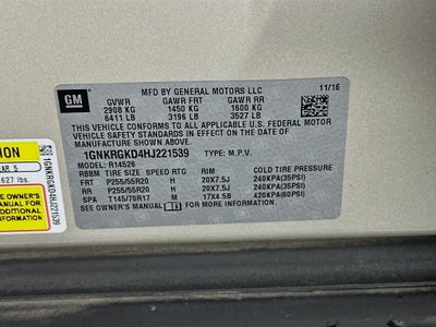 2017 Chevrolet Traverse LT