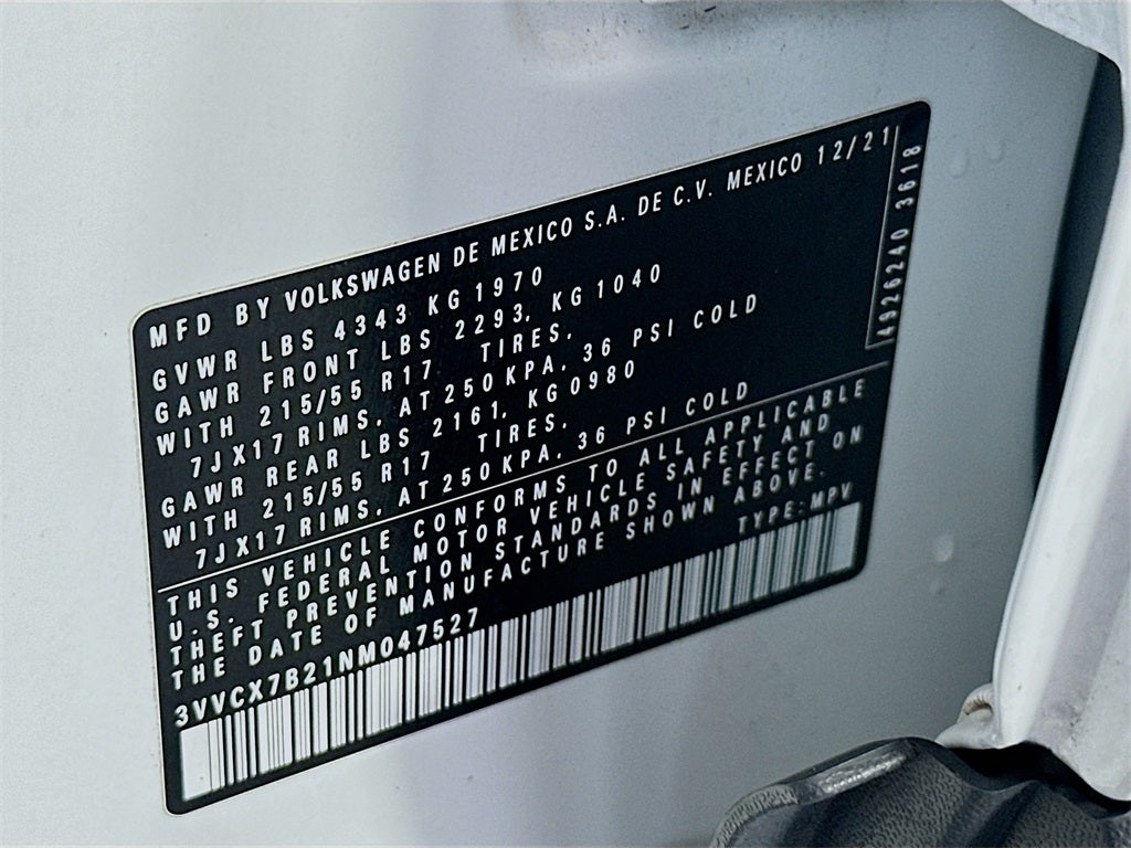 2022 Volkswagen Taos S