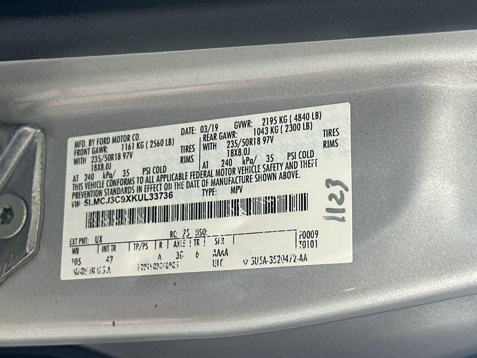 2019 Lincoln MKC Reserve