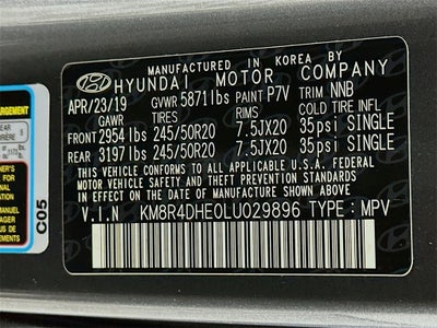 2020 Hyundai Palisade SEL