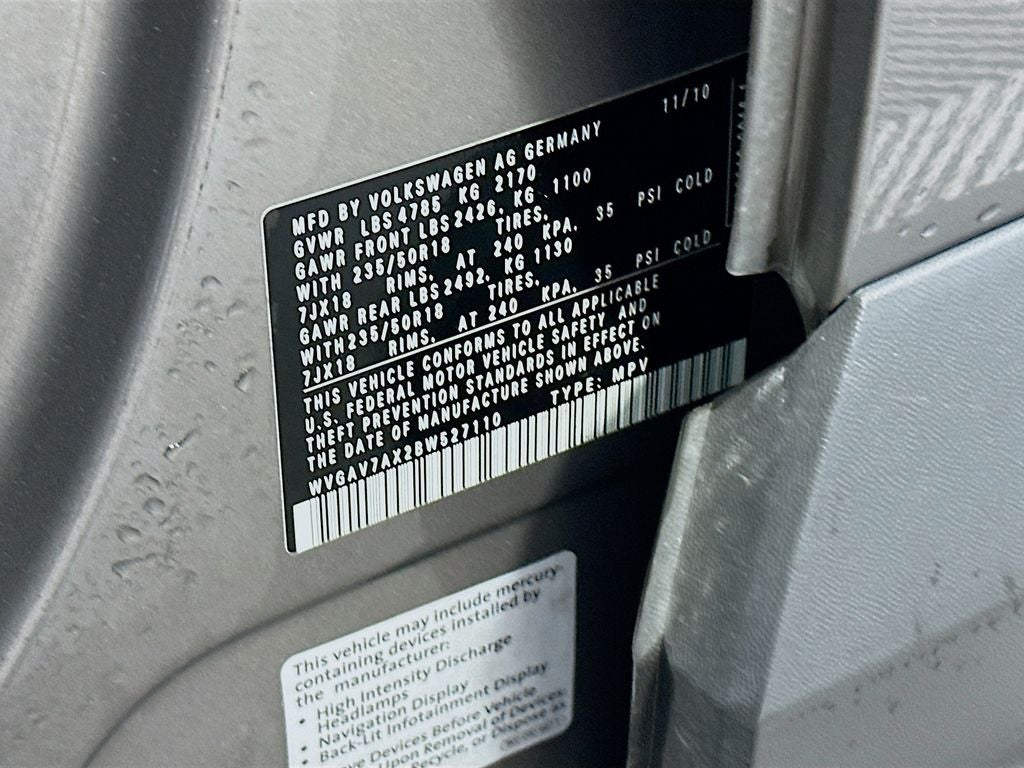 2011 Volkswagen Tiguan SE