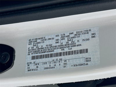 2021 Ford F-150 Lariat