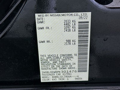 2023 Nissan Altima 2.5 SL