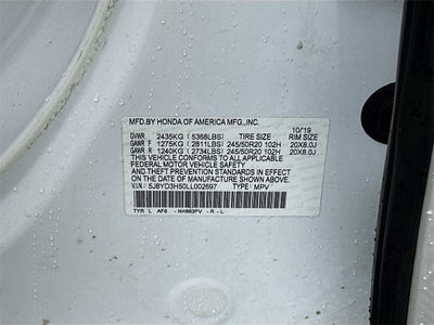 2020 Acura MDX Technology