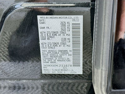 2023 Nissan Pathfinder SL