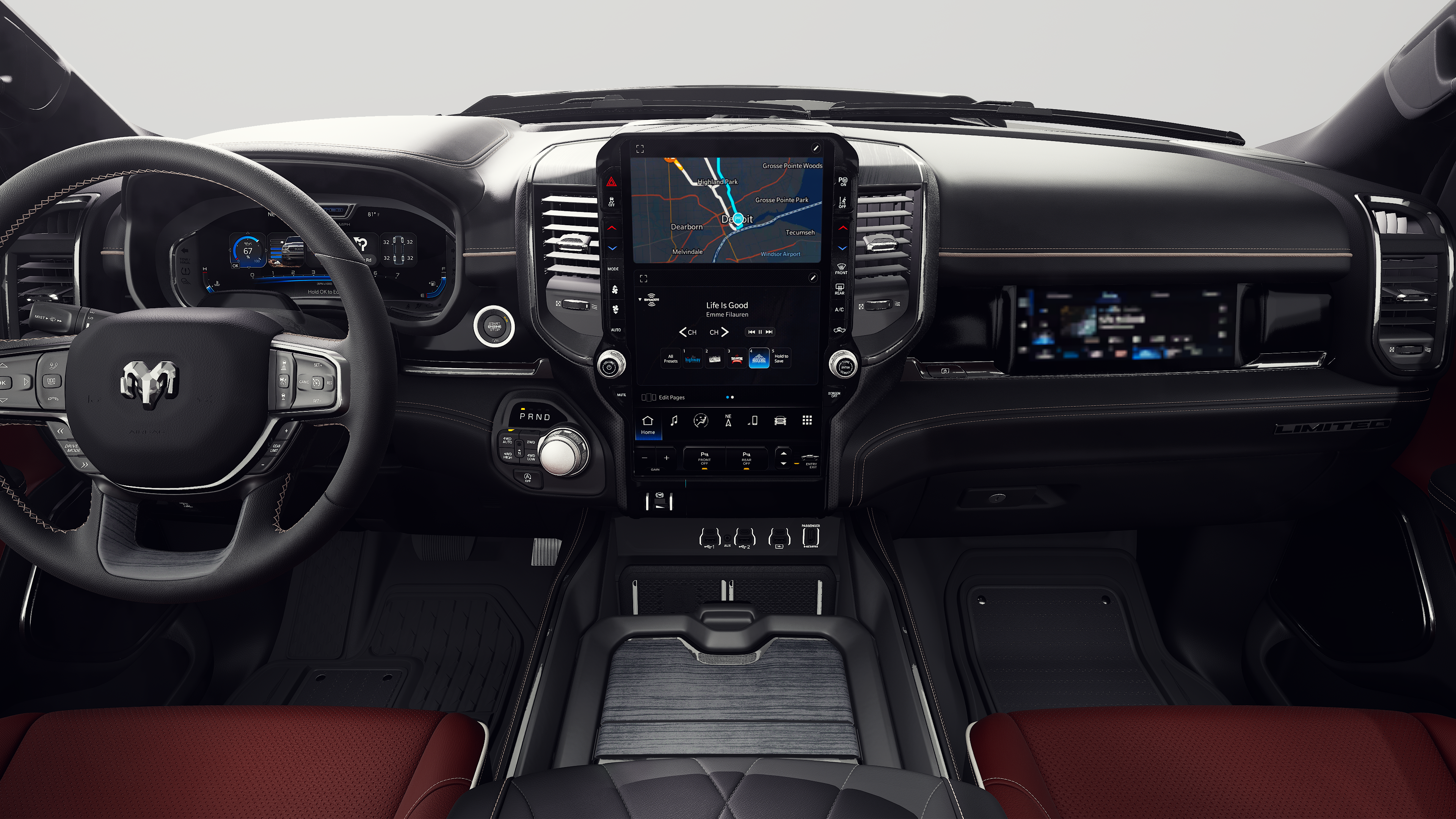 2027 RAM Ram 1500 RAM 1500 LIMITED CREW CAB 4X4 5'7' BOX