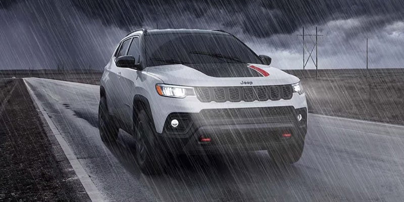 2026 Jeep Compass in rain