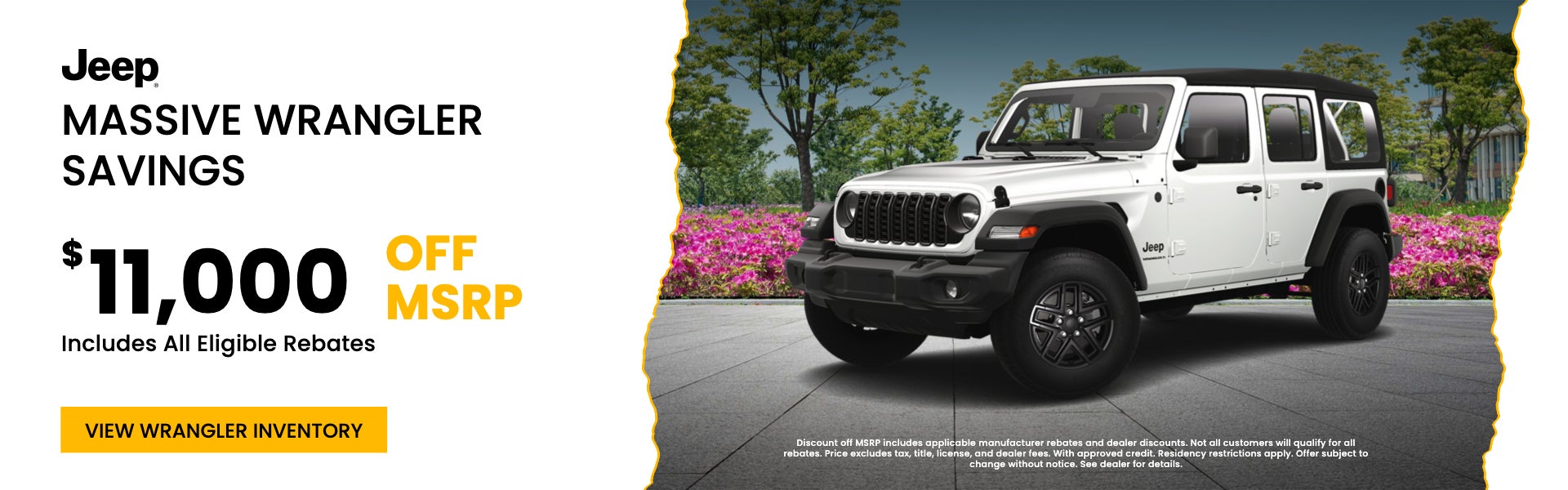 Massive Wrangler Savings