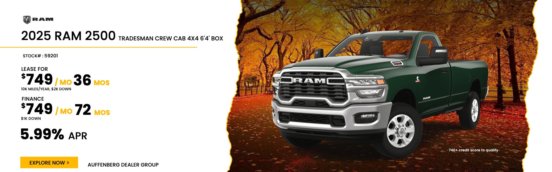 RAM 2500 TRADESMAN CREW