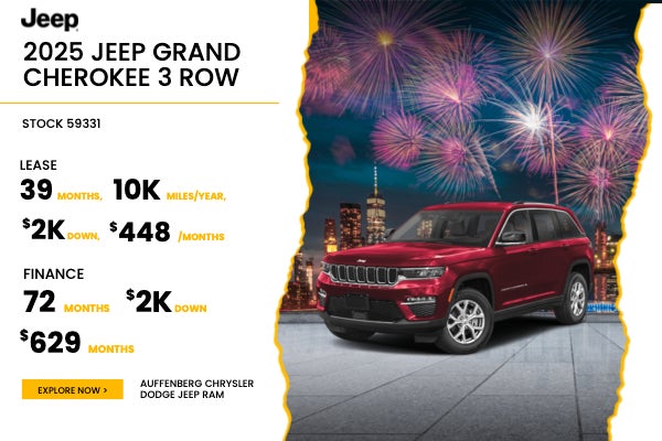 2025 Jeep Grand Cherokee 3 Row 